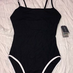 Nautica Black/White One Piece